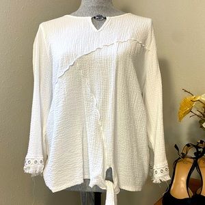 Alfred Dunner blouse Large